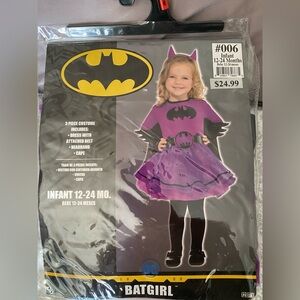 Batgirl costume size 12-24 months